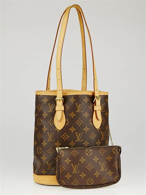 louis vuitton monogram canvas petit bucket bag